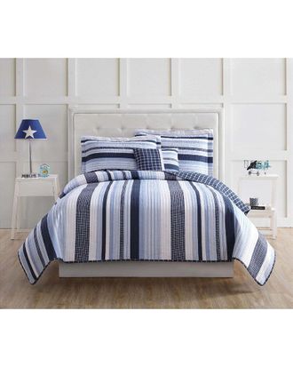 My World Mason Stripe Quilt Set