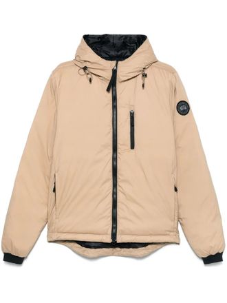 Canada Goose Lodge down jacket - men - Polyamide/Duck Down/Polyamide/Polyester/Duck Feathers - M - Neutrals