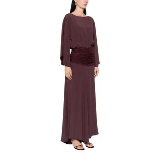 Pinko Maxi Dresses, female, Red, Size: L Maxi Dress
