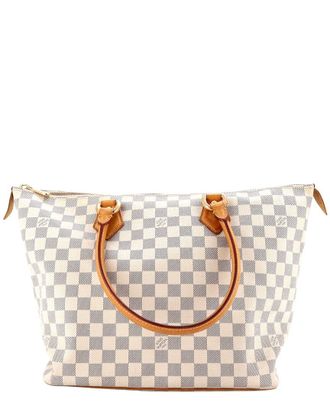 Louis Vuitton White Damier Saleya Mm (Authentic Pre-Loved)
