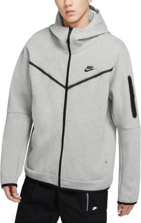 Nike Sportswear Tech Fleece Windrunner Hoodie Mens Gray Full Zip FTS1675