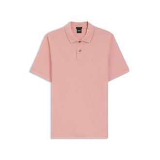 BOSS Pallas polo shirt in cotton piqu&eacute; with embroidered logo
