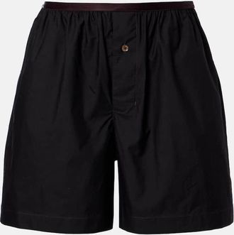 Christophe Lemaire Cotton and silk shorts