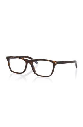 Saint Laurent 58mm Rectangle optical glasses in Tortoise at Nordstrom