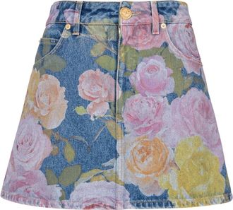 Balmain Mujer, Faldas, Azul, Talla: XS