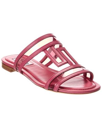 Tod's TodS Leather & Vinyl Sandal