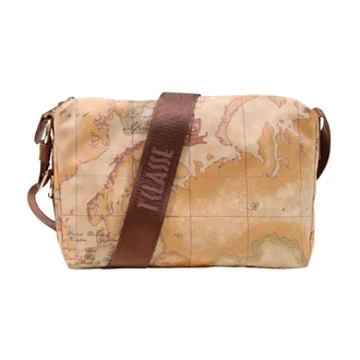 Alviero Martini 1A Classe Dames, Tassen, Bruin, Maat: ONE Size Katoen