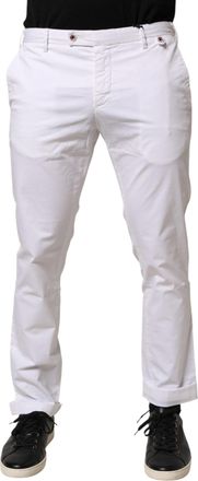 AT.P. CO AT. P.CO Cotton Skinny Fit Mid Waist blue Trouser Mens Jeans (Pre-Owned)