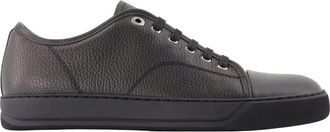 Lanvin Dbb 1 Sneakers - Heren - Sneakers - Zwart - 44 EU - Katoen - Schoenen