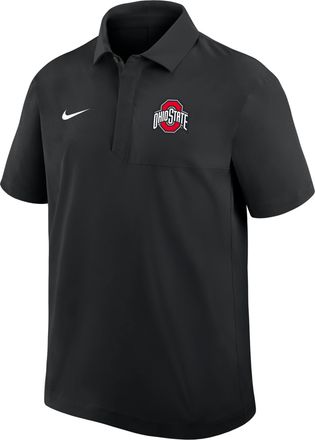 Nike Ohio State Nike Mens Dri-FIT College Polo in Black | 03BD00AOH-QKK