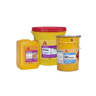 Sika Kit De Hormig&oacute;n Desactivado Sika 25m&sup2; - Protector De Superficies 20kg - Desactivador 5l - Protector De Suelos Incoloro