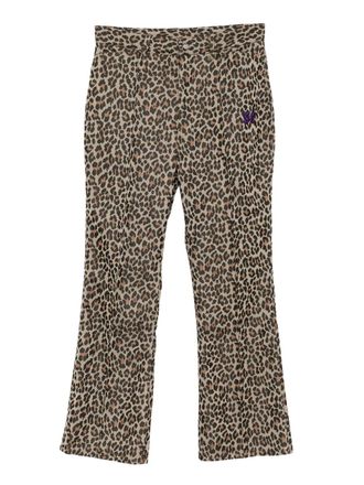 Needles leopard-print trousers - Brown