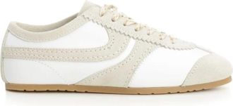 Dries Van Noten Suede Sneakers - - Shoes - Donna - Bianco - 40 EU