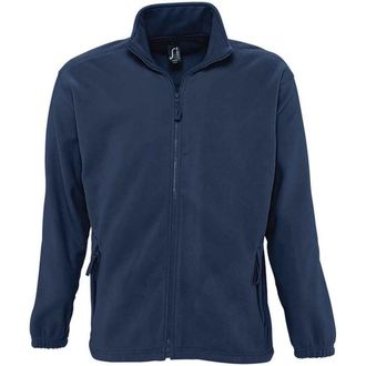 SOLS Volwassen uniseks fleecejack North (Marine)