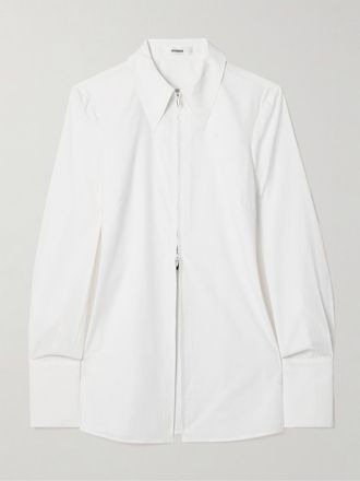 Interior Camicia In Popeline Di Cotone The Freddy - Bianco