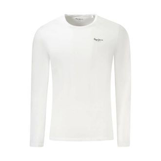 Pepe Jeans London Heren, Tops, Wit, Maat: 2XL Katoen