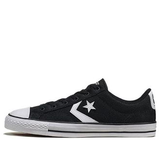 Converse Star Player OX Sneaker schwarz Black White 160581C