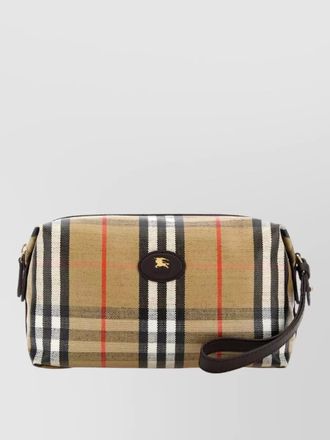 Burberry canvas travel wallet