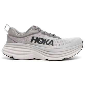 Hoka One One Hoka Bondi 8 Textile Mens Running Trainers - Sharkskin Harbor Mist - Size:UK 11.5