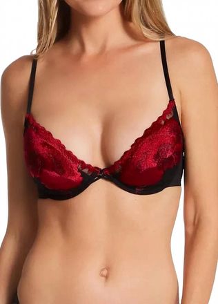 Natori ous Bra In Black/strawberry