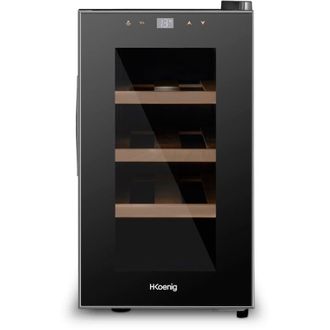 H.Koenig Cantinetta da 8 bottiglie 11-18&deg;C, 3 ripiani, 70W