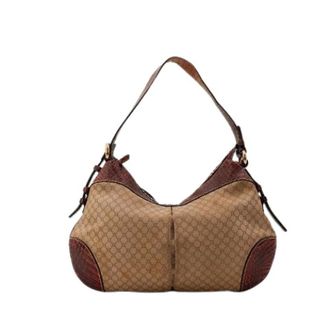 Celine Pre-owned Shoulder Bags, female, Beige, Size: ONE SIZE Pre-owned Le Hobo