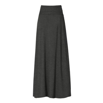 Generic Office Skirts for Women - Women Slim Office High Waist Midi Skirts - Solid Skirt Elasticated Waist Knee Length Skirt Midiskirt UK A Line Ladies Summer