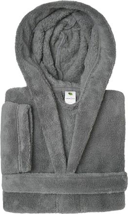 Linum Home Textiles Linum Kids Super Plush Hooded Bathrobe