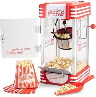 Salco SNP-27CC 428018 Macchina per i popcorn Rosso, Bianco