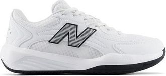 New Balance Mujer 696v7 en Blanco/Negro, Talla 37.5