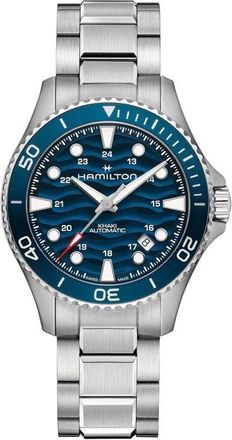 Hamilton Khaki Navy Scuba Blue Automatic Bracelet Watch, 40mm at Nordstrom