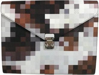 Louis Vuitton Vintage, unisex, Veelkleurig, ONE Size, Leer, Pre-owned Vintage Clutch