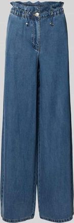 Suncoo Hose aus Lyocell mit Tunnelzug Modell REESE in Blau, Gr&ouml;&szlig;e 34