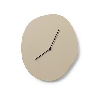 Ferm Living Melt Wanduhr, cashmere
