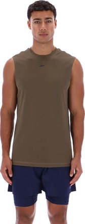 Reebok T-Shirt REEBOK ID TRAIN SLVLS TECH TEE, Herren, Gr. XXL, gr&uuml;n (army gr&uuml;n), Obermaterial: 100% Polyester, Rundhals, Shirts T-Shirt