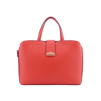 Pourchet Tassen, Dames, Rood, ONE Size, Leer, Cavalcade Handtas
