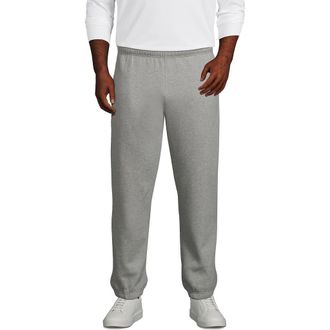 Lands End Serious Sweats Sweatpants in Gray Heather at Nordstrom, Size Xxx-Large X 29