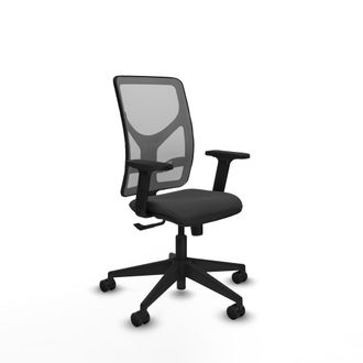 Piqueras y Crespo Silla De Oficina Piqueras Y Crespo Motilla Gris Simil Piel