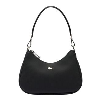 Lacoste Shoulder Bags, female, Black, Size: ONE SIZE Daily City Shoulder Bag