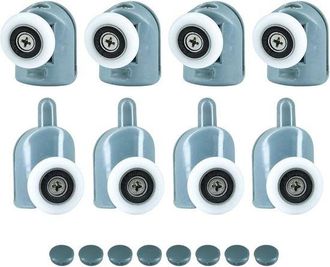 OEM Juego De 8 Ruedas Para Puertas Correderas De Cabina De Ducha - Repuestos Para Puertas De Ducha - Reforma De Ba&ntilde;o