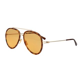 Gucci Gg1981S Zonnebril - Heren - Accessoires - Bruin - Maat: 56 MM Nylon