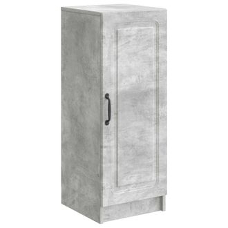 vidaXL Aparador Gris Hormig&oacute;n 33 X 34,5 X 87 Cm Madera De Ingenier&iacute;a Vidaxl
