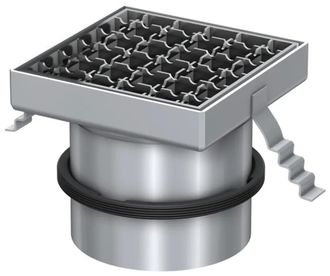 Aco Aco Pieza Superior Passavant 150x150/ L15 Acero Inox./ Antideslizante/rejilla Colocada Suelta, 5141.92.22