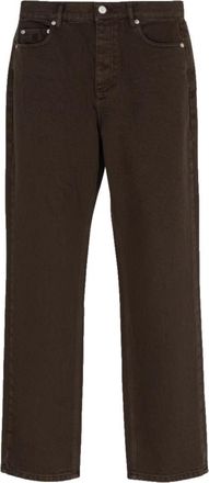 By Malene Birger Chicago Jeans - Dames - Regular Fit Jeans - Bruin - W28 - Katoen - Jeans