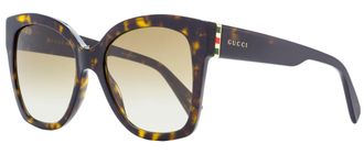 Gucci GG0459S Square Acetate Sunglasses - Brown