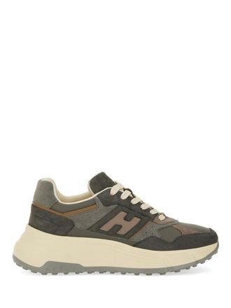 Hogan Grey Color Block Sneakers