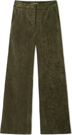 Cambio Wijde broek - Dames - Wijde Broeken - Groen - W34 L32 - Broeken