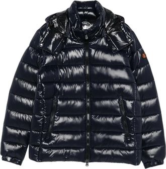 Save The Duck Florian Down Jacket - Heren - Winterjassen - Blauw - XL - Nylon - Jassen