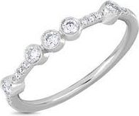 Bony Levy Monaco 18K White Gold Diamond Stackable Ring at Nordstrom Rack, Size 6.5