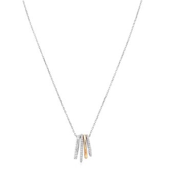 Swarovski Hyperbola Pendant Mixed Plating White